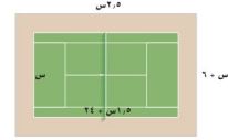 مثال - ملعب التنس